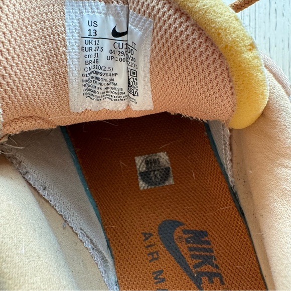 2020 Men’s Nike Air Max 95 Twine Tawny Royale *USED* - Picture 5 of 7